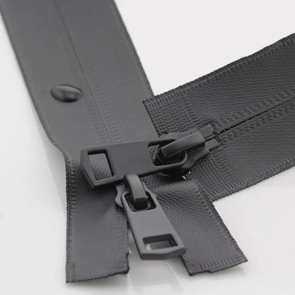 Double Headed Reverse Nylon Waterproof Zipper Durable Jacket Invisible Zipper Double Slider Zip DIY Sewing Tools & Supplies