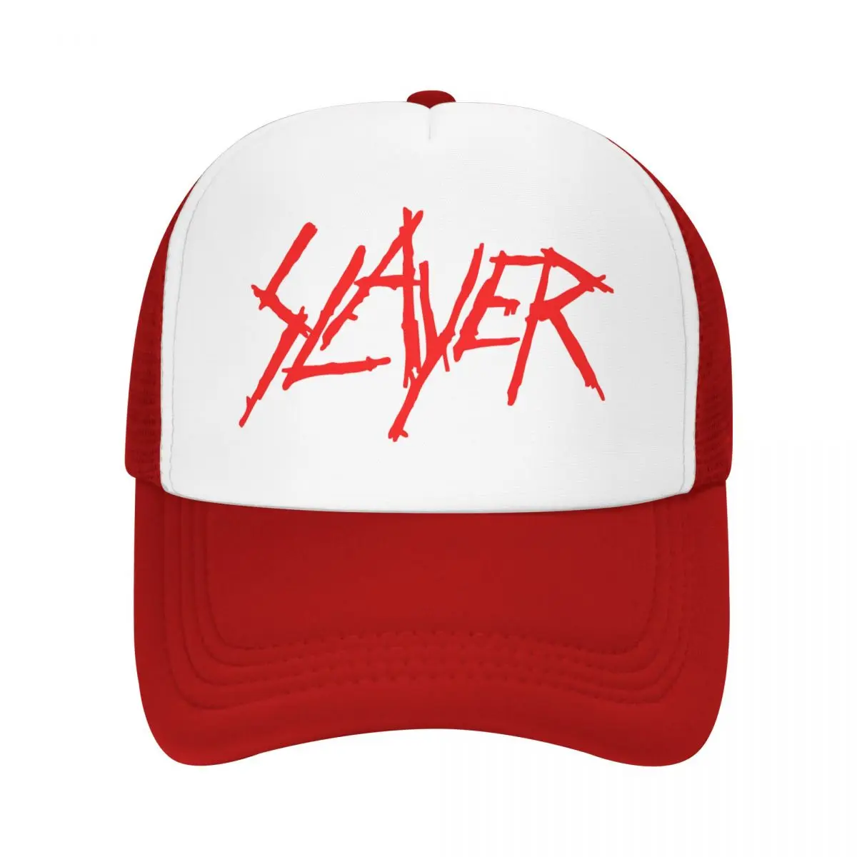Slayers Logo Trucker Hats Men Women Fashion Dad Hat Sun Caps Sports Cap Adjustable Snapback Caps Mesh Baseball Caps Summer