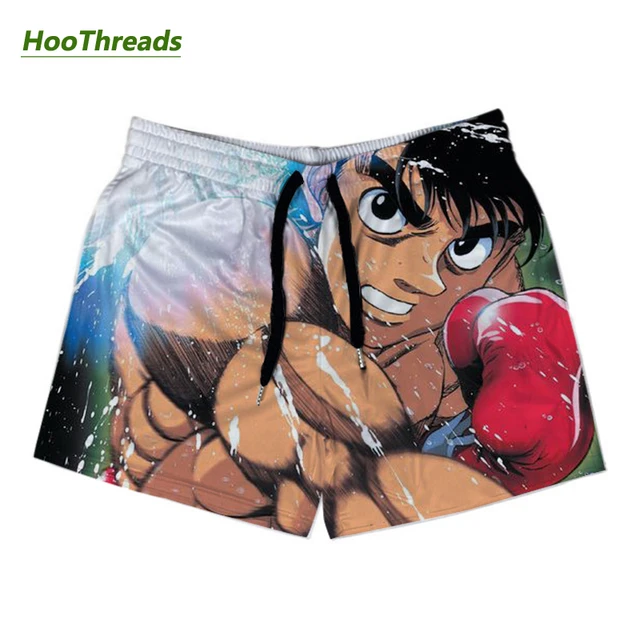 Anime Hajime no Ippo Shorts Summer Gyms Quick Drying Sport IPPO