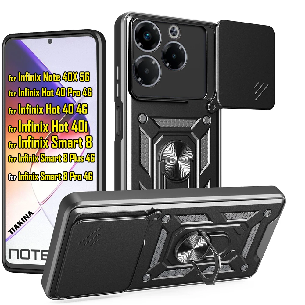 Funda Tipo Cartera Con Estampado De Gato Para Infinix Note 40 Pro 4G/5G/Pro+ - Cuero PU Con Ranuras Para Tarjetas Y Bloqueo RFID - Negro