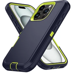 Ultimate Armor Shockproof Defender Phone Case - Rugged Dual-Layer Protection with Hard PC & TPU Back Cover for iPhone 13 Pro (16)