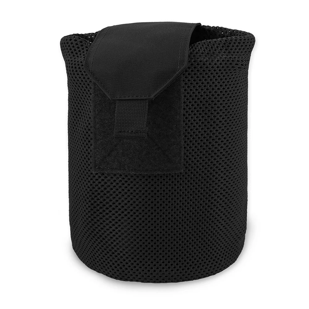 KRYDEX Taktische Dump Pouch Molle Drop Mag Pouches Roll Up Faltbare Mesh Pouch Recovery Tool Pack Utility Waistbag – Detail 11
