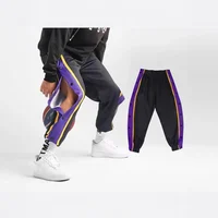 American Style Basketball Training Pants Men Summer Full Button Quick off Irving High Street Student Fashion Sports Long Trouser