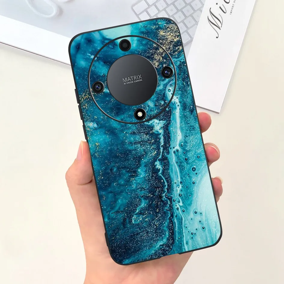 Lovely Cartoon Flower Slim Soft Silicone Phone Case Cover