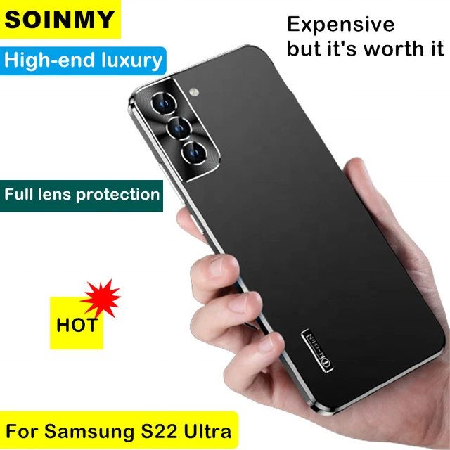 Samsung Galaxy S22 Ultra Mobile Phone  Samsung S22 Ultra Luxury Brand Cases  - Luxury - Aliexpress