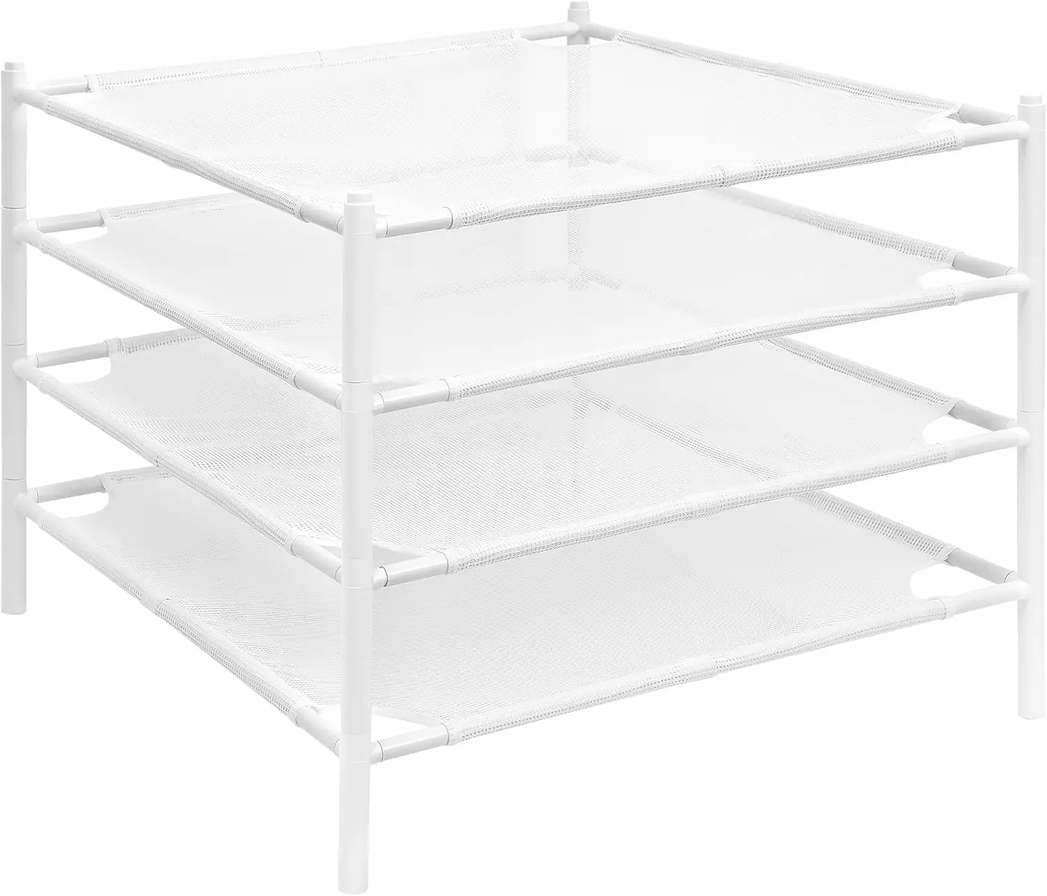 Sweater Drying Rack, Mesh Clothes Drying Rack, Stackaable Laundry Drying Rack, Lay Flat Dryer for Delicates, Portable Dry Rack 2