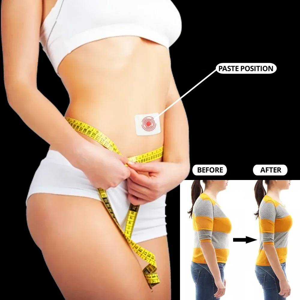 30Pcs/lot Slim Patch Navel Sticker Slimming Products Fat Burning for Weight Loss Paste Belly Waist Body Belly Shaper