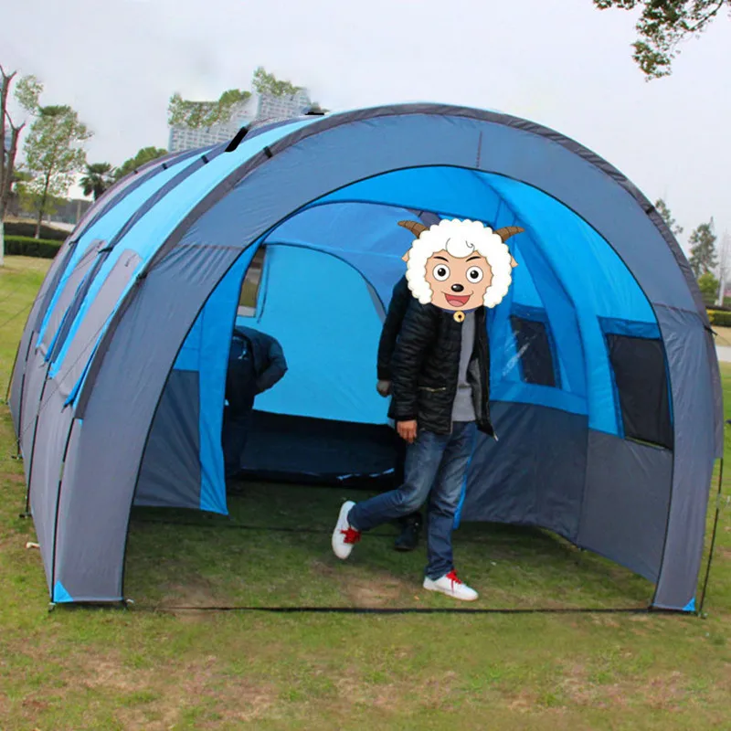 Outdoor Camping Tunnel Tent 4