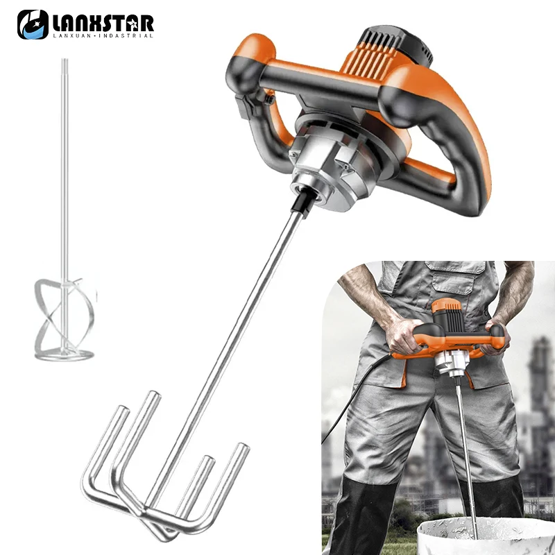 Industrial Grade Mixer 6 Gear Adjustable Speed 2800w/3000w Handheld