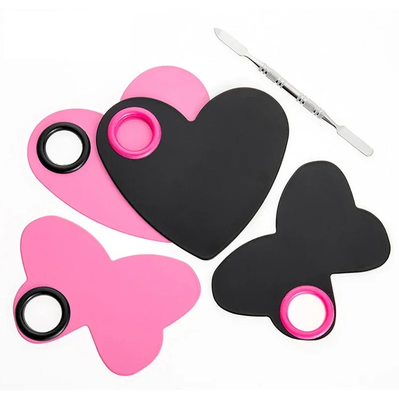 Stainless Steel Palette Spatula Rod Gel Foundation Eye Shadow Mixing Cream Pigments Cosmetic Makeup Nail Manicure Tool