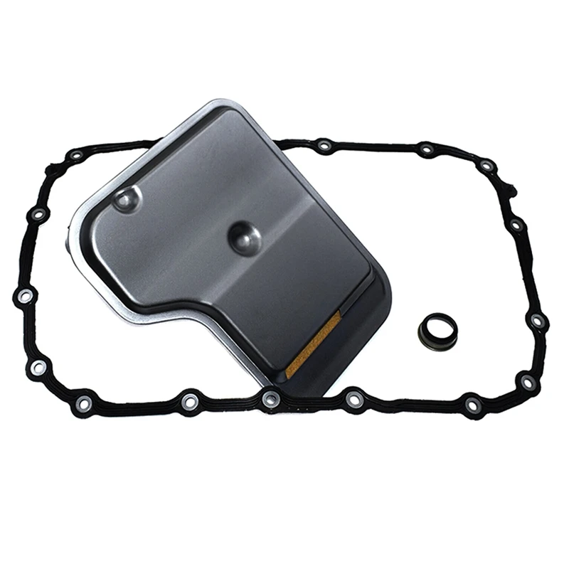 

Automatic Transmission Filter & Gasket Black & Silver Plastic+Metal Car Accessories For BMW X3 128I 328I Xdrive 2007-2013