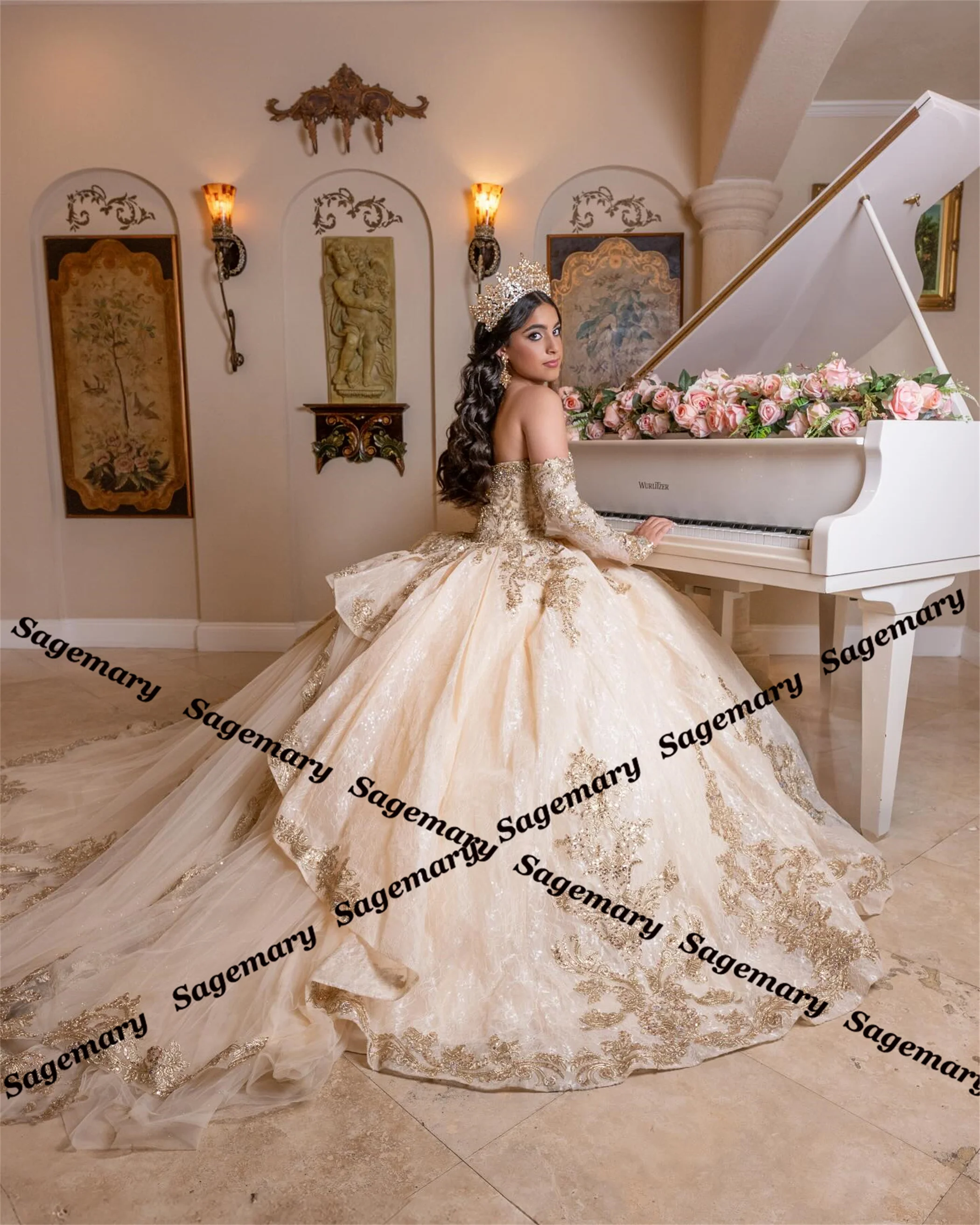 Quinceanera Dresses Sleeveless Pleat Appliques Sweetheart Vestido De 15 Quinceaneras Customized