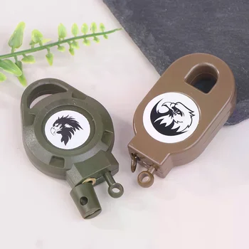 Portachiavi da caccia versatile; Clip trappola per installazione rapida; Materiale durevole ideale per catturare pollame