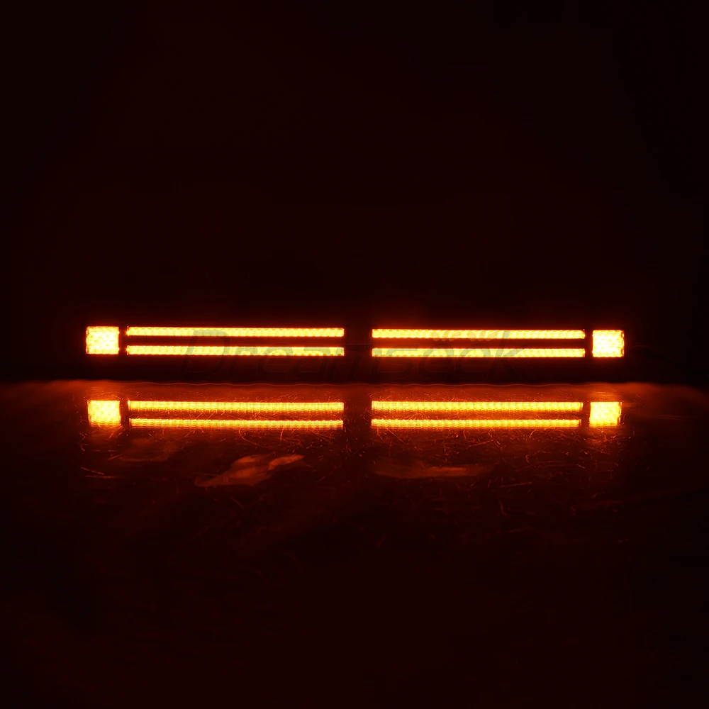 LED DRL Daytime Running Light for Toyota Land Cruiser Prado J250 LC250 2024+ Fog Lamp w/ Sequential Dynamic Turn Signal Daylight