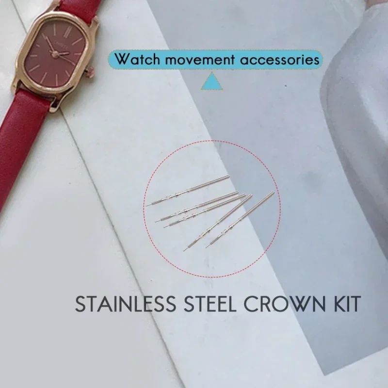 Uhr Wicklung Stem Ersatz armbanduhr Teile Zubehör edelstahl krone kit NH35 NH36 Bewegung Reparatur Werkzeug Teile – Detail 5