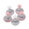 12Pcs Mushroom Duvet Cover Clips Non-Slip Soft Fabric Material Quilt Holder Fixators One-Key Unlock Safe Blanket Buckles 3