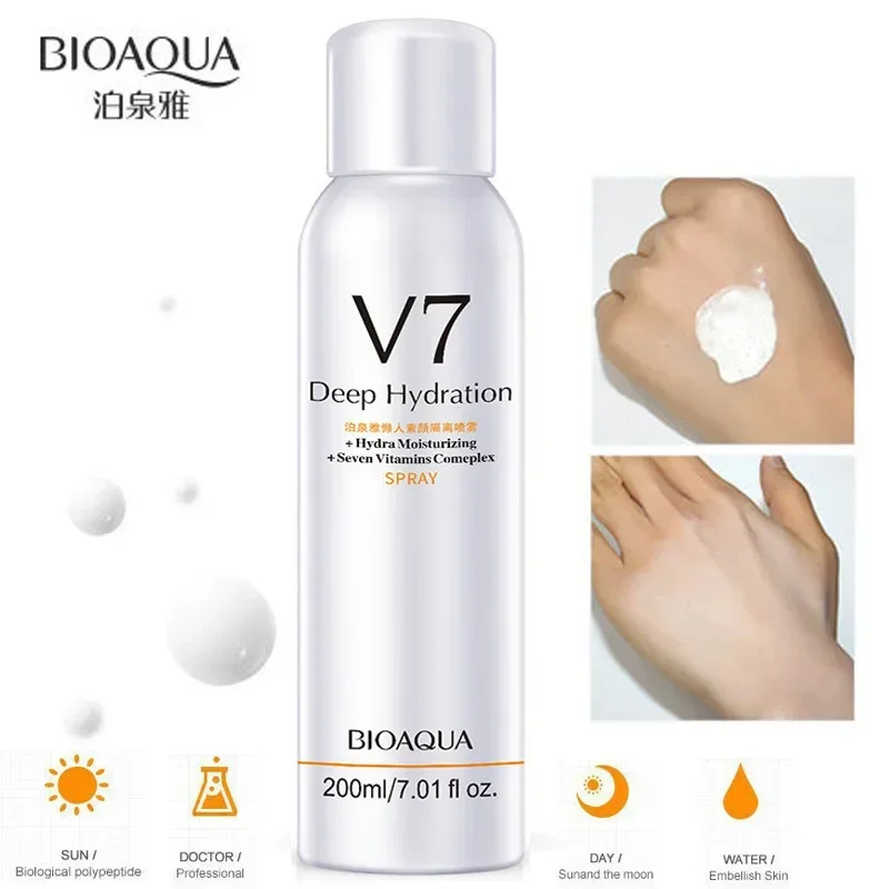 Korean Sunscreen Cream 200 ml Whitening Concealer Waterproof V7 Hydration Moisturizing With 7 Skin Care Vitamins Complex