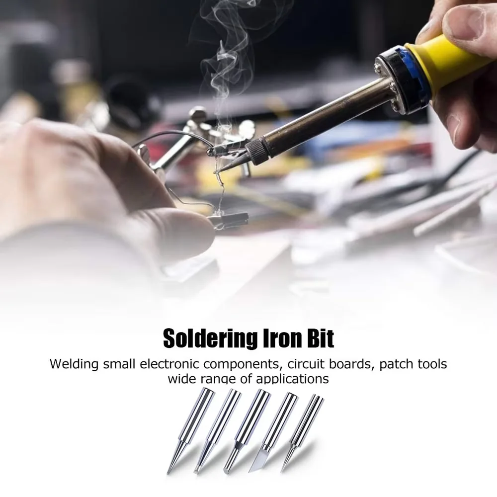 Soldering Iron Tips Soldering Iron Head Set DIY Electric Replacement Tip Repair 5PCS/10PCS