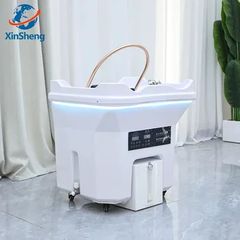 สายยางน้ำแบบพกพาสำหรับทารกแรกเกิดที่ไม่ต้องเชื่อมต่อกับถังเก็บน้ำ หัวสปา ระบบหมุนเวียนน้ำ อ่างแชมพู รุ่น Hair2026 2