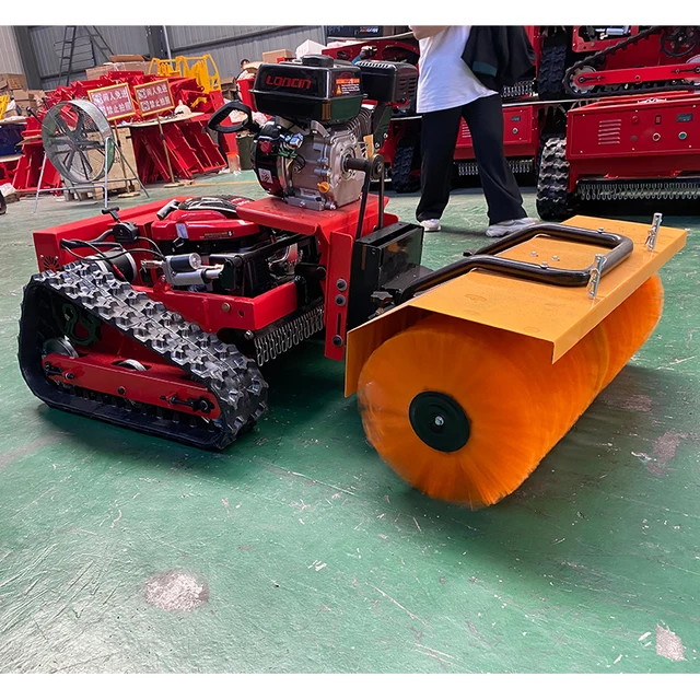 Customized Upgraded remote-controlled lawn mower, garden oil lawn mower robot 4