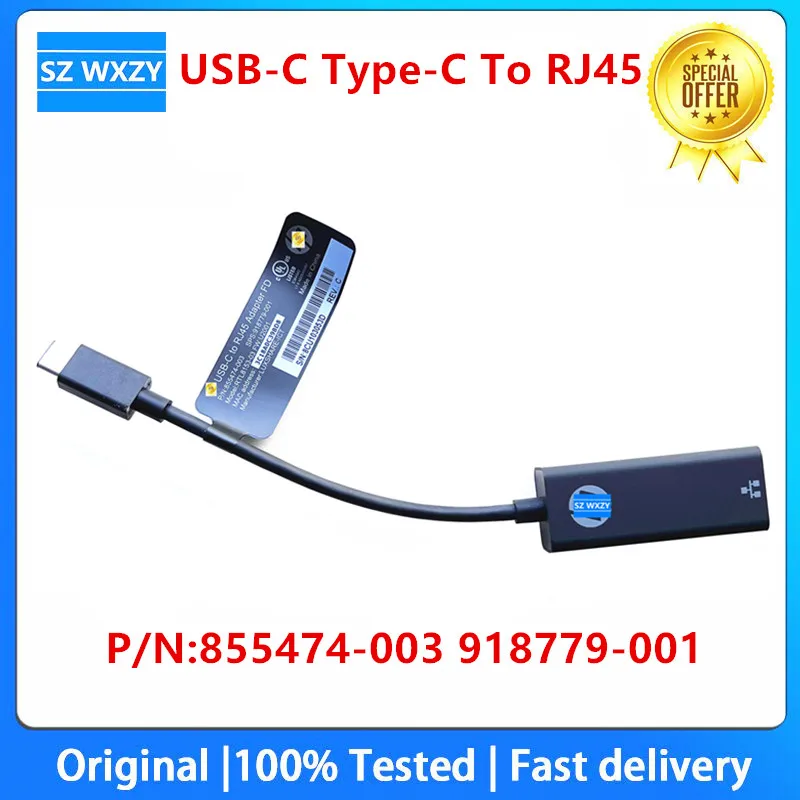 Stænke Redaktør ring Adapter Hp Usb C Rj45 | Usb Type C Hp | Network Cable | Hp Cable F | Hp  Connect - New Original - Aliexpress