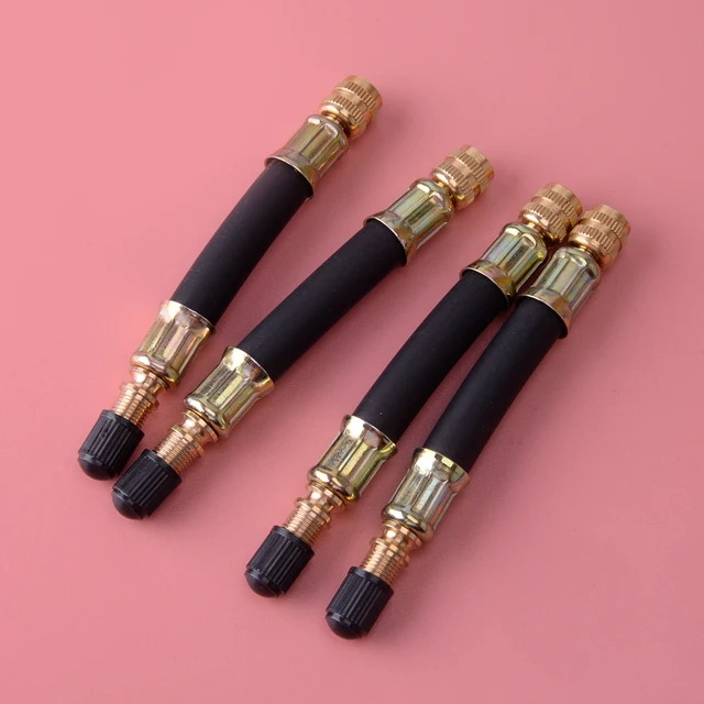 Estensione Valvola Pneumatici - 2 Pezzi In Gomma E Rame, 180mm, Ideale Per Camion, Camper E Auto Difficili Da Raggiungere - Foto 9