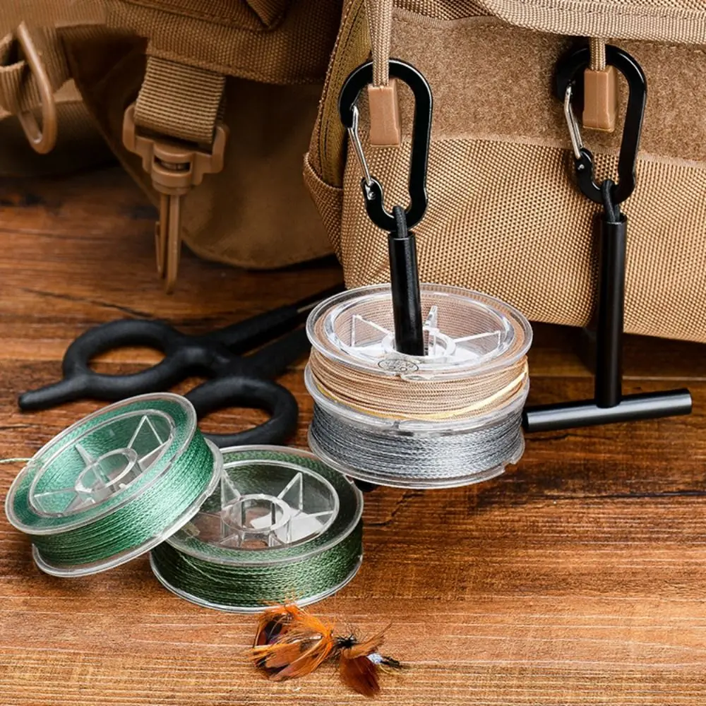 

Lure Bait Fly Fishing Line Holder Aluminum Fishing Flies Fly Fishing Holder Bait Tool Tippet Fishing Holder