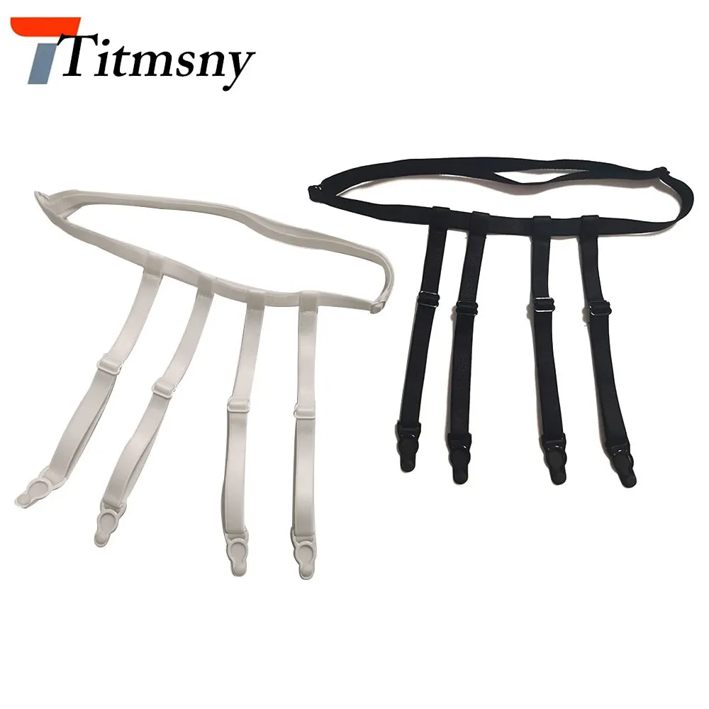 Hot Koop Sexy Vrouwen Lady Verstelbare Zwart Jarretel Taille Garter