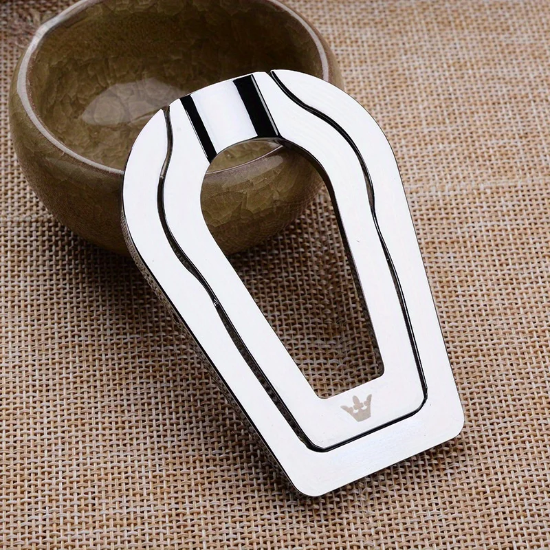1Pc Stainless Steel Classic Men's Cigar Holder Exquisite Gift Pipe Holder Easy To Carry and Foldable smoking accessories,tobacco smoking accessories