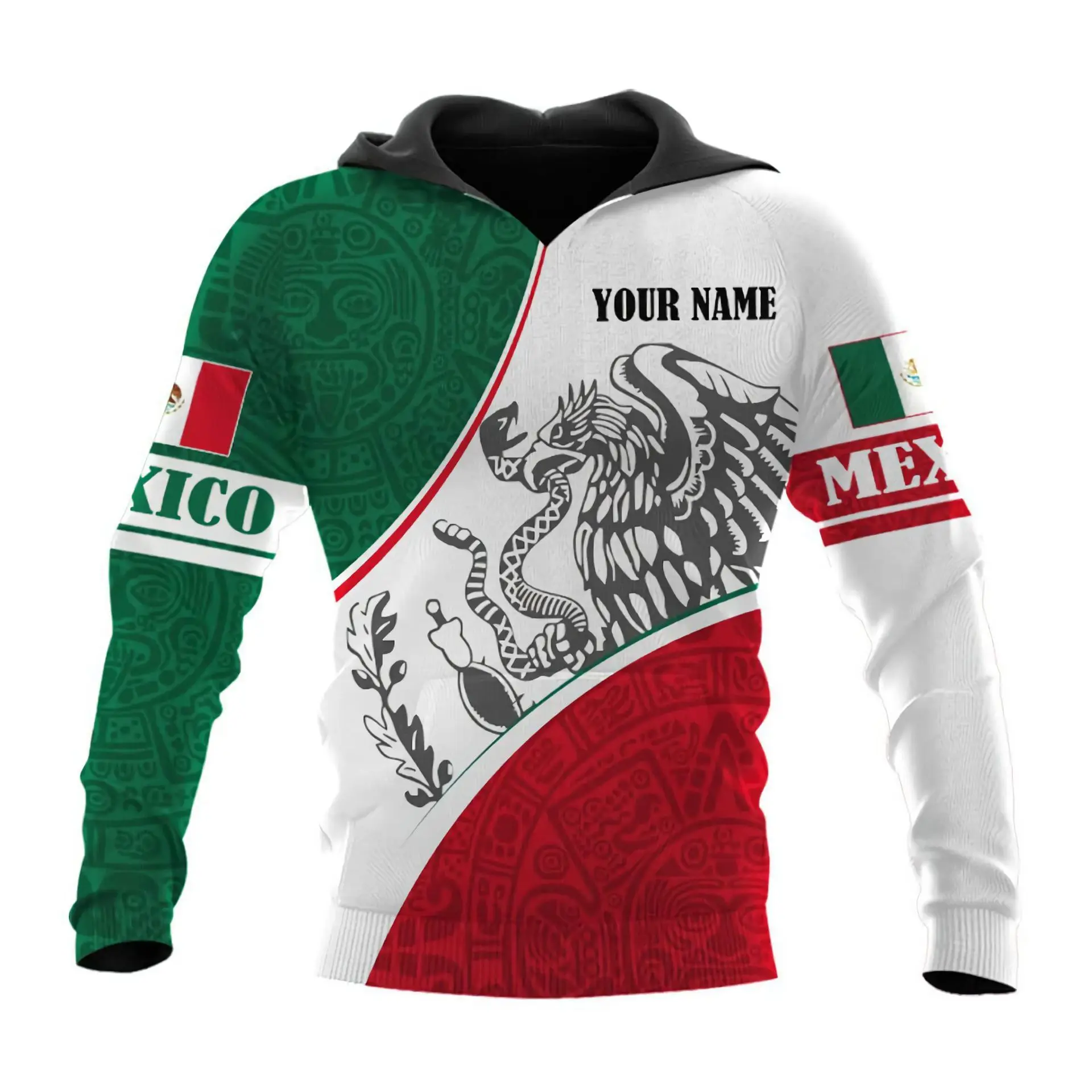 

Moda masculina 3D digital impresso europeu casual hoodie