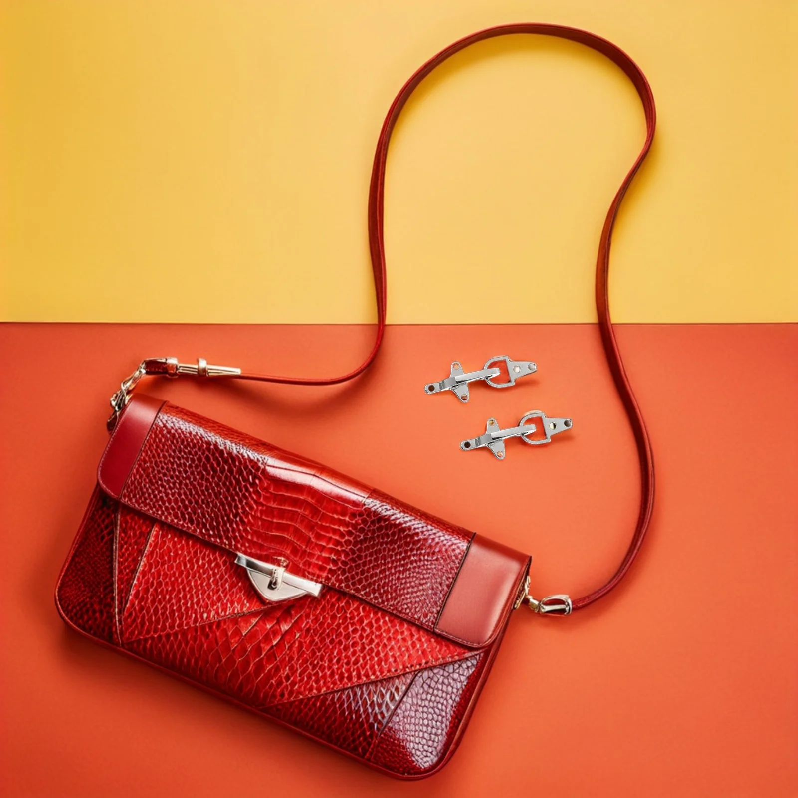 3세트 다운 재킷 버클 패션 메탈 클립 코트 가디건 백팩 벨트 숄 바지용 안전 클립