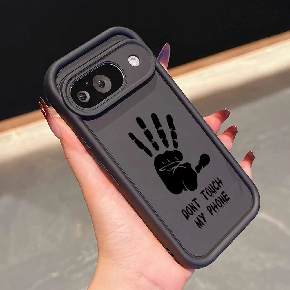Don't Touch My Phone - Soft Feel Protective Case with Eye Ladder Design