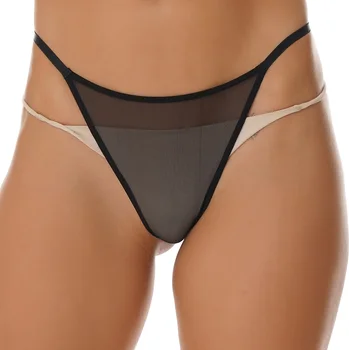 Mini intimo da donna sexy intimo mutandine trasparenti micro mutande slip vita bassa perizoma perizoma bikini intimo