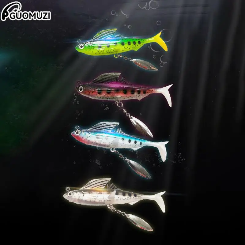 

8.5cm 12.5g Fishing Lures 3D Eyes Lead Jig Head Hard Bait Artificial Crankbait Sequin Hook Fishing Bait Fishing Tackle Pesca