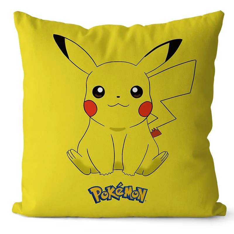 Pokémon Pokemon Pikachu Pillowcase Cute Decorative Cushion Cover Suitable for Home Living Room Sofa Room Decoration 2