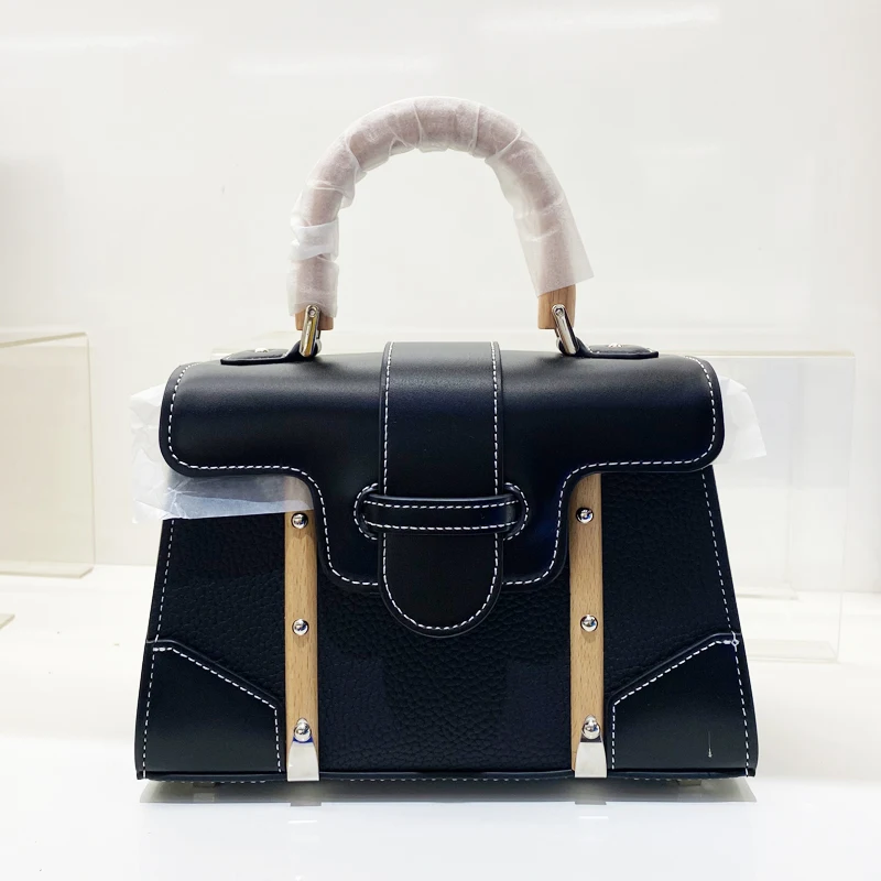 أكياس مربع كلاسيكية للنساء حقائب اليد المصممة الفا...