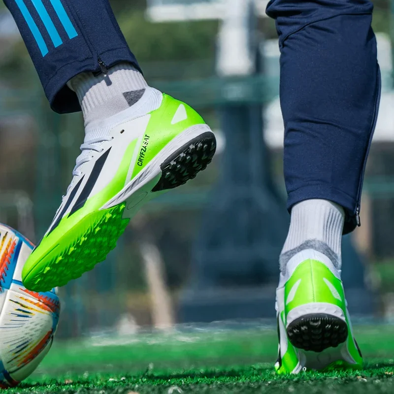 Football Shoes Mens Non-Slip Turf Soccer Cleats for Kids TF/FG 36-45