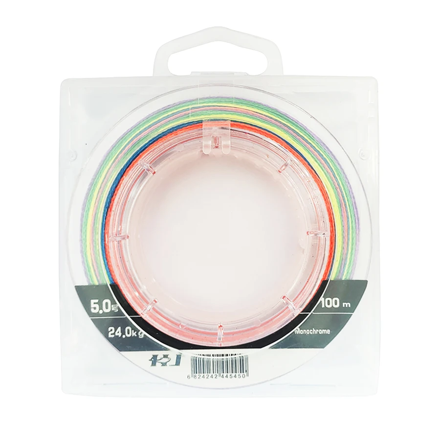 Tackle Braided Fishing Line Power Performance for Saltwater or Freshwater Colored Braid Wire for Bass 0.104mm to 0.5mm