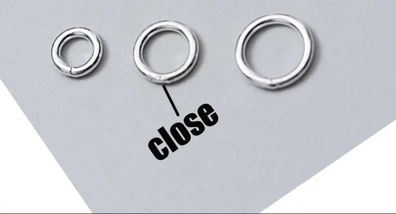 Anellino In Argento Sterling Sfuso, Anellino Aperto In Argento 925, Anellino Chiuso In Argento 925, 4 Mm, 5 Mm, 6 Mm, 8 Mm, 10 Mm, Spessore Del Filo 1 Mm (calibro 18) - Italia - Foto 3