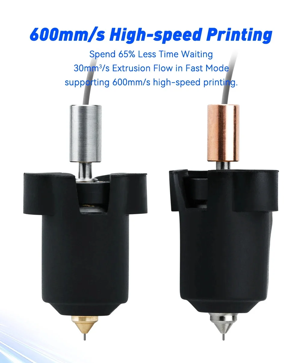 Bimetallic Throat Hotend Kit Ceramic Heating Block Kit 320° Thermistor Cartridge Heater 60W For K1 MAX / K1 3D Printer