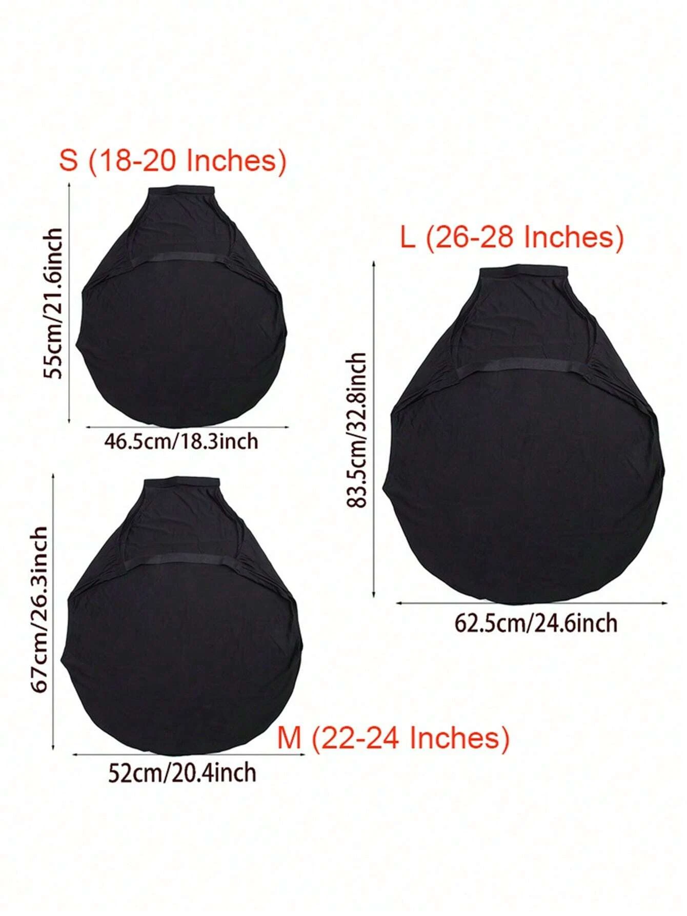 1Pc S/M/L 두꺼운 수하물 커버 탄성 수하물 커버 18부터 시작하는 다양한 크기의 수하물에 적합한 먼지 커버가 있는 여행용 액세서리에 적합합니다.