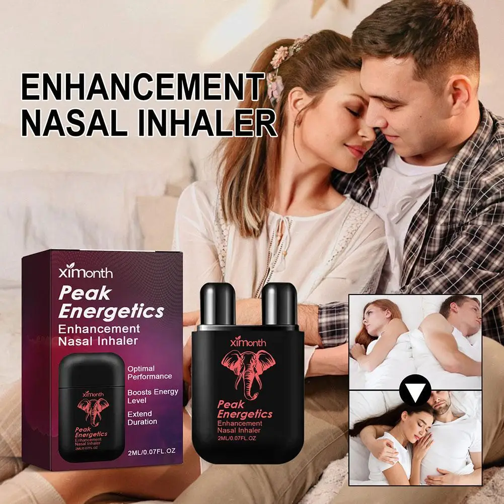 

Men Energy Enhancement Nasal Inhaler Aromatherapy Inhaler Stick Eliminate Drowsiness and Fatigue Extend Endurance