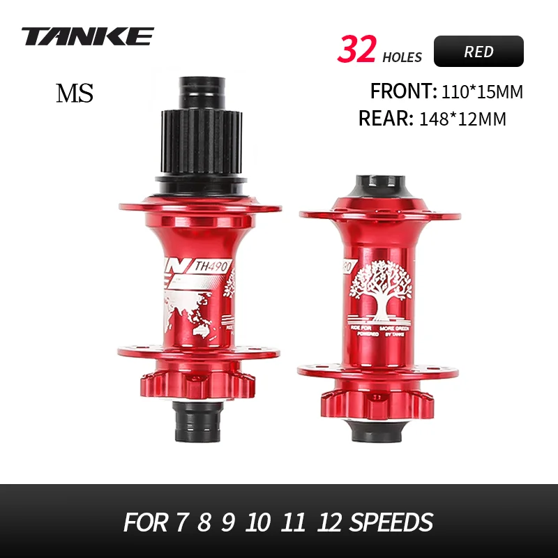 Premium Aluminum Mountain Bike Hub - 32 Holes with 120 Engagement Points and 4-Bearing Design