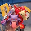 New Cartoon Pokémon Geng Ghost Pikachu Key Chain Female Cute Couple Meow Meow Car Bag Accessories Pokemon Kids Couple Gifts 1