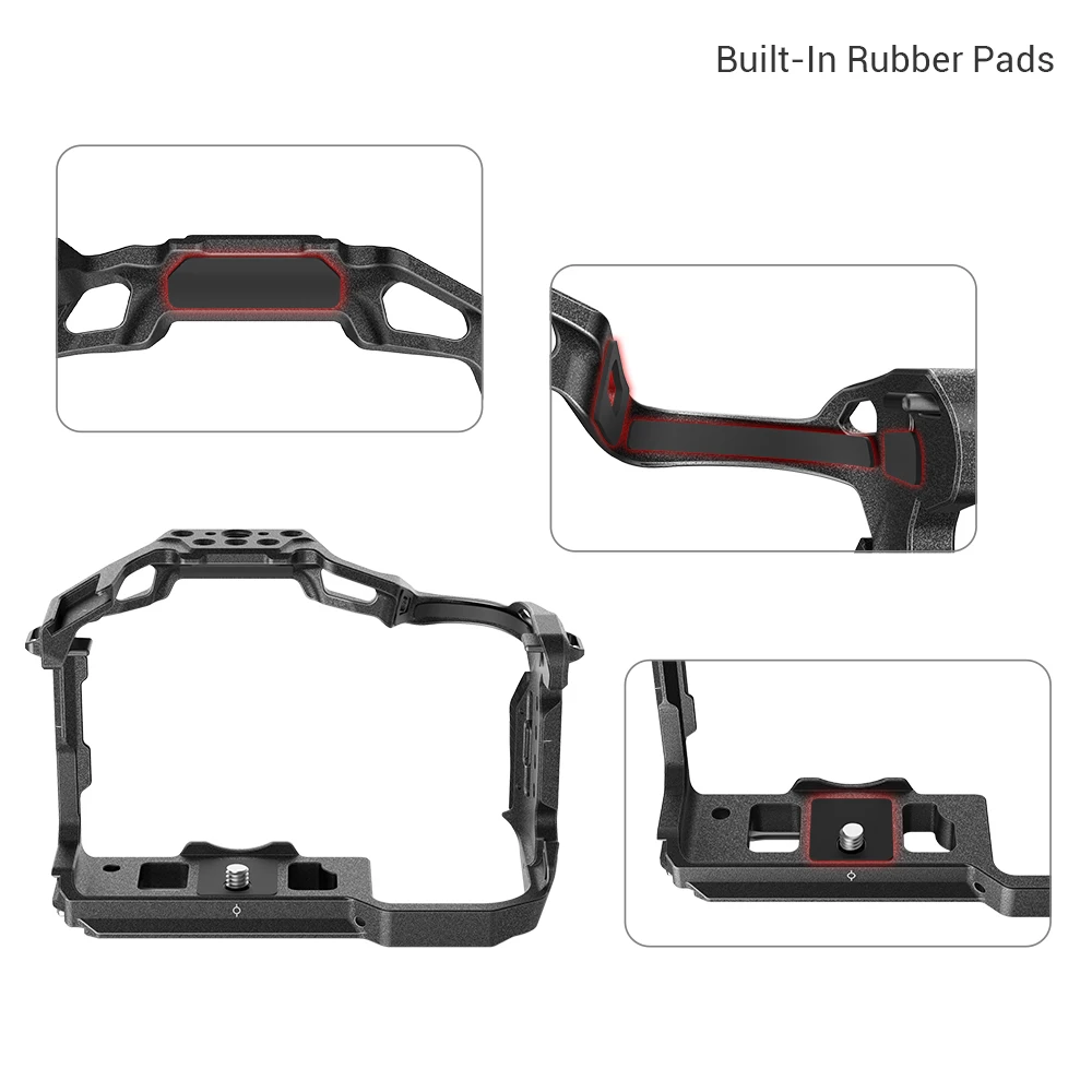 Smallrig-カメラケージr7,カメラ用ブラックマンバ4003ケージ,Canon eos