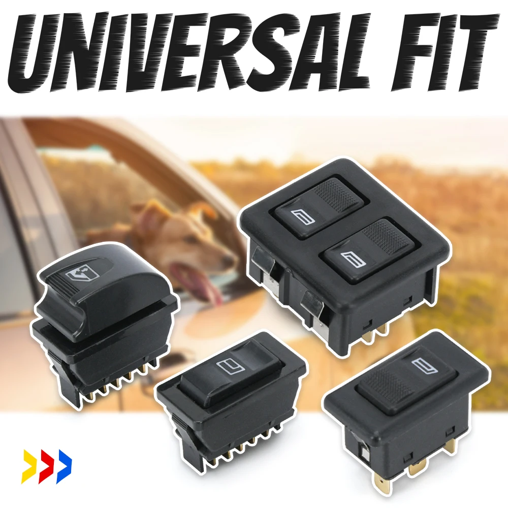 Lot De 4 Interrupteurs De Lève-vitre Électrique Pour BMW E30, E28, E23, E24 - 12V - Numéro OE 61311381205