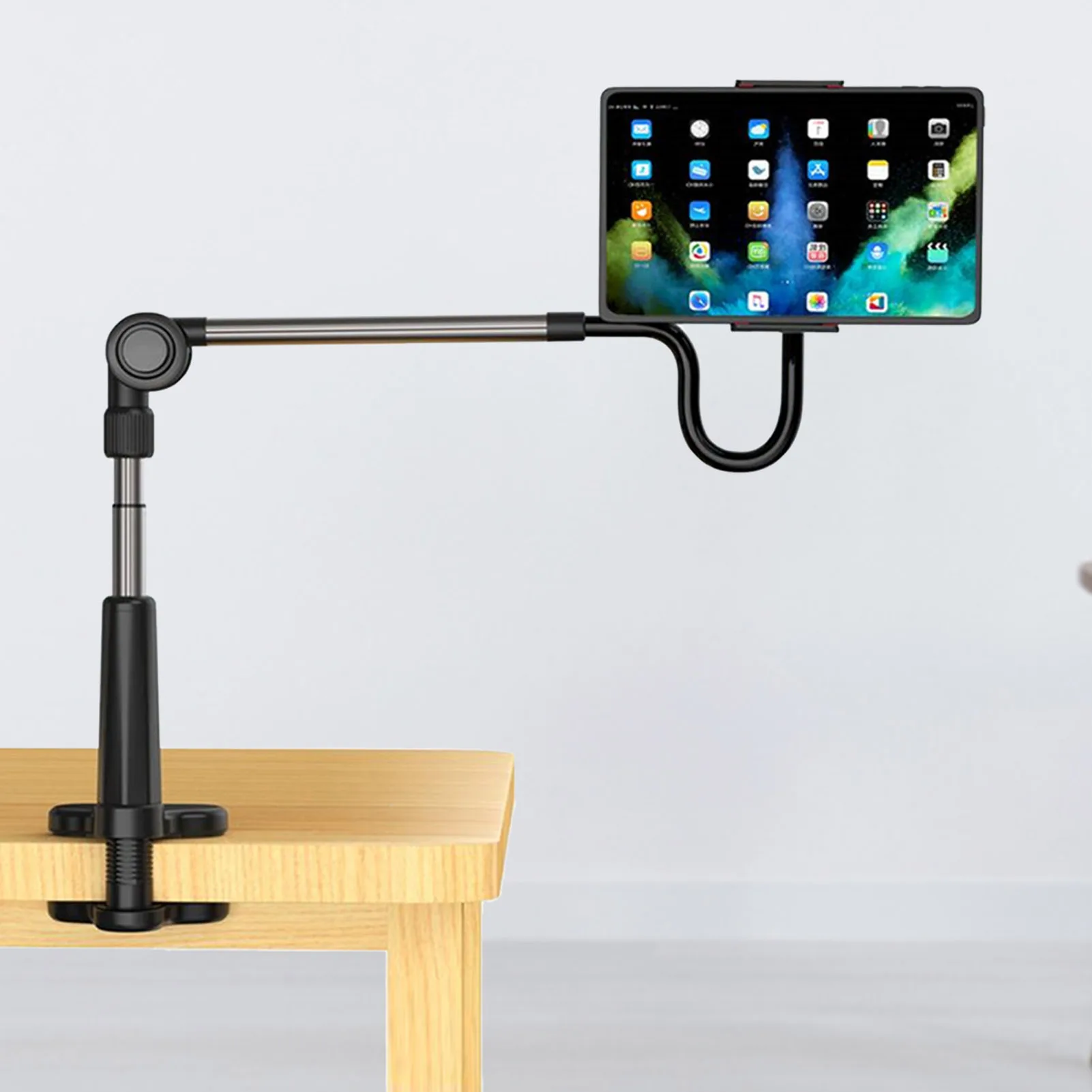 Universal Mobile Phone Stand Flexible Mobile Phone Clamp Bracket For Bed Adjustable Phone Stand Desk For Smartphones Tablet