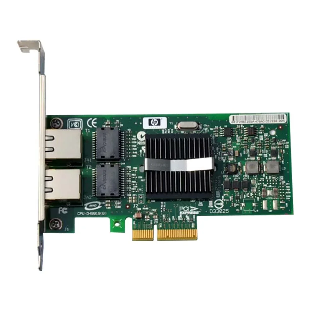 

Подходит для Intel EXPI 9402PT 82571 HP NC360T PCI-E Двухпортовая гигабитная Серверная сетевая карта