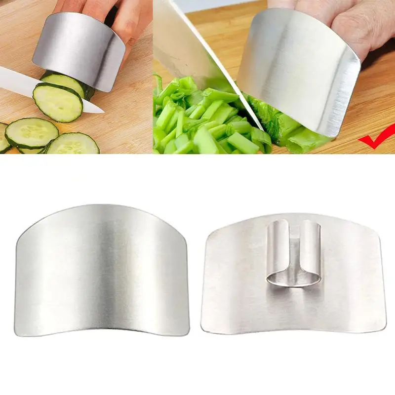 8Pcs Finger Hand Protector Guard Vegetable Cut Kitchen Safe