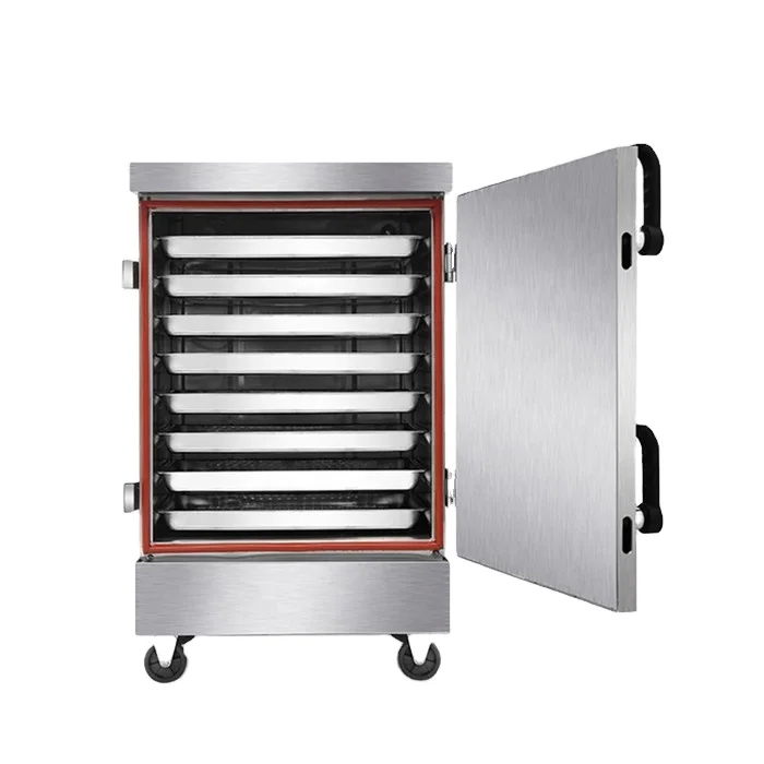 Commercial Small Vegetables Steamed Bun Rice Cabinet/Automatic Electric Heating Gas Rice Steamer/10 12 24 Trays Steaming Cabinet good price tnd series cabinet 20kva 20kw lcd high precision automatic ac voltage stabilizer